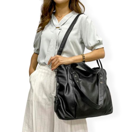 Grand Sac Besace Cuir Femme