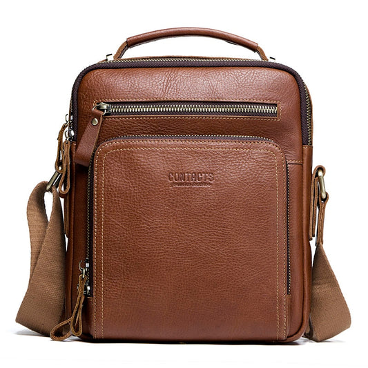 Sac Bandoulière Homme Marron Marron  