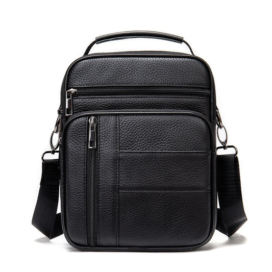 Sac Bandoulière Homme Cuir Noir Noir  