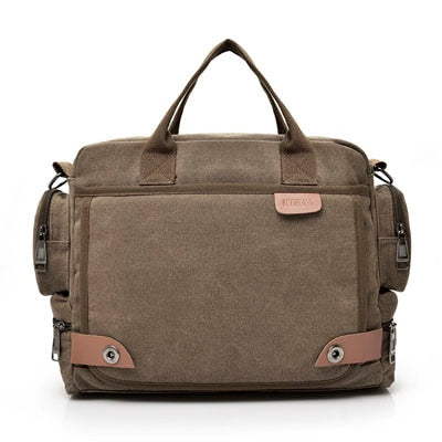 Grand Sac Bandoulière Homme Marron  