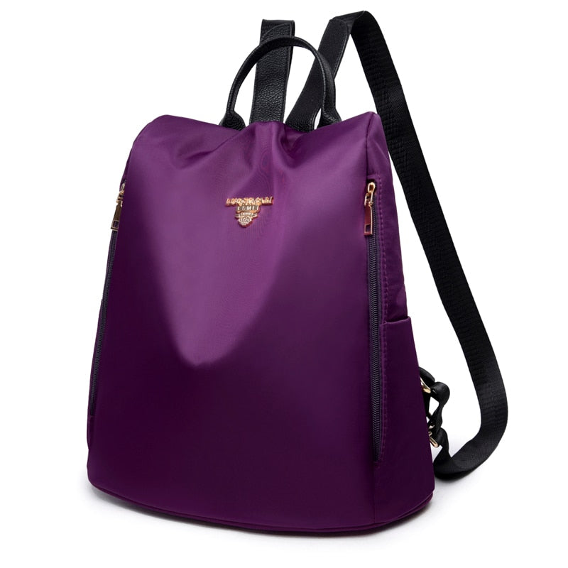 Sac à Dos Convertible Bandoulière Femme Violet  