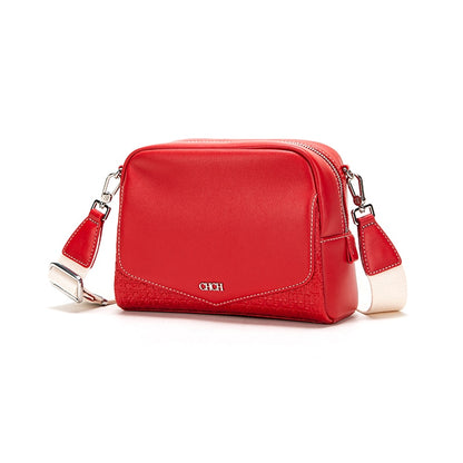 Sac Besace Femme Original Rouge 22x9x16cm 