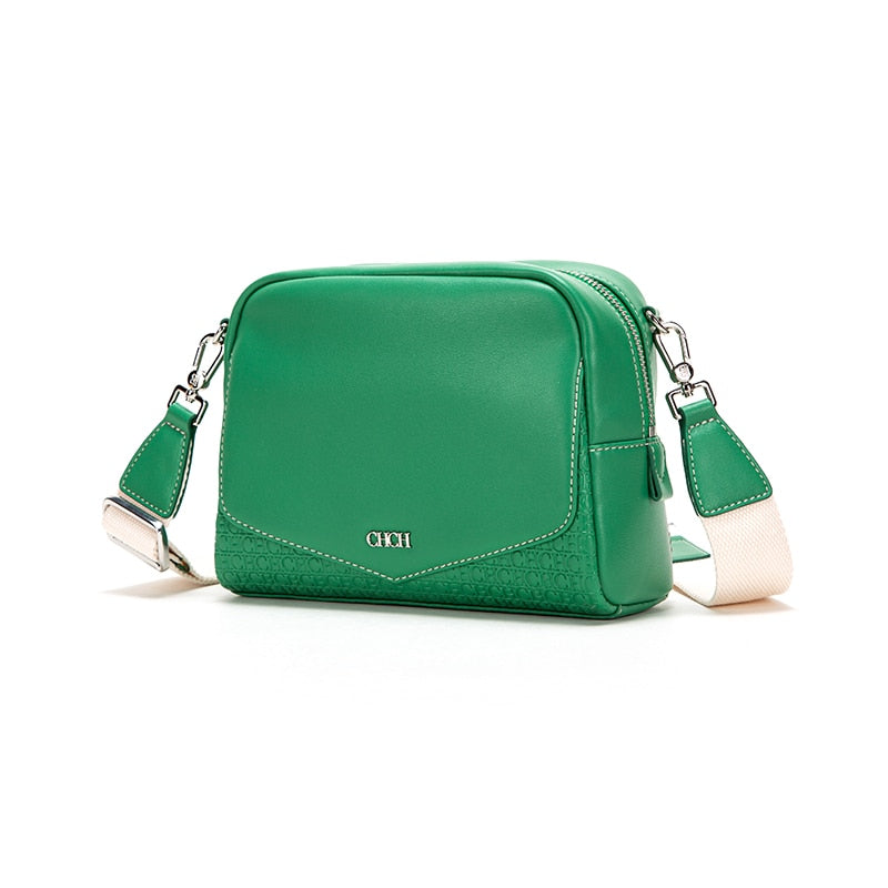 Sac Besace Femme Original Vert 22x9x16cm 