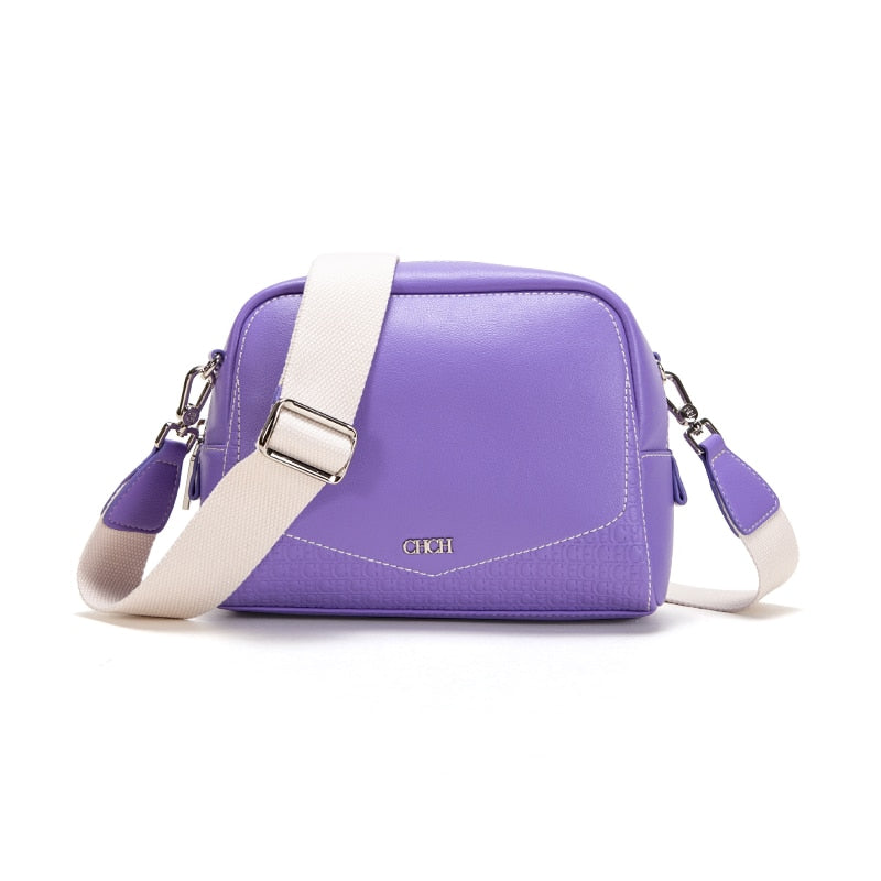 Sac Besace Femme Original Violet 22x9x16cm 