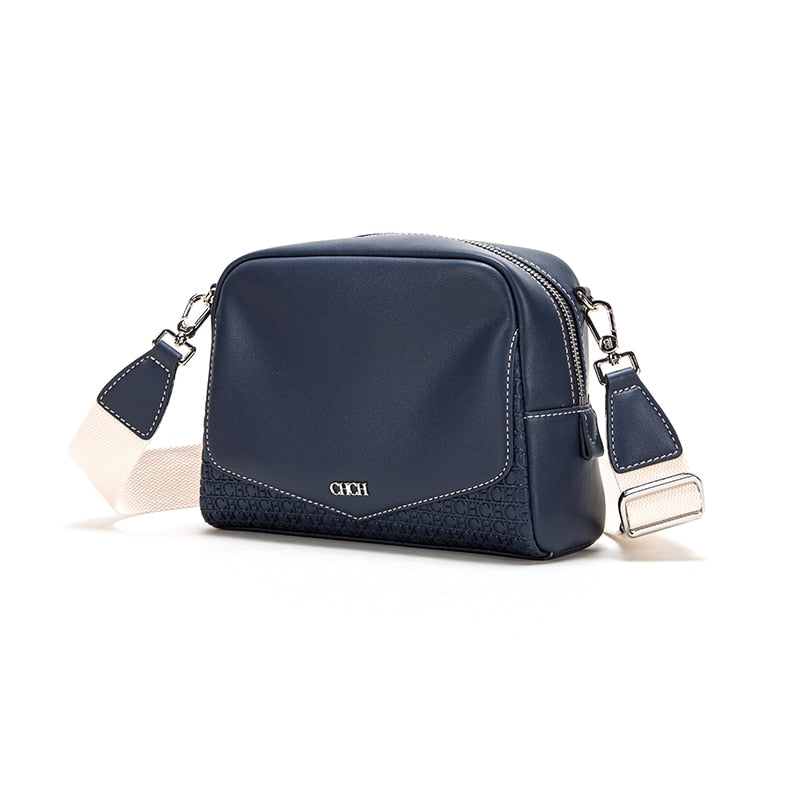 Sac Besace Femme Original Bleu marine 22x9x16cm 