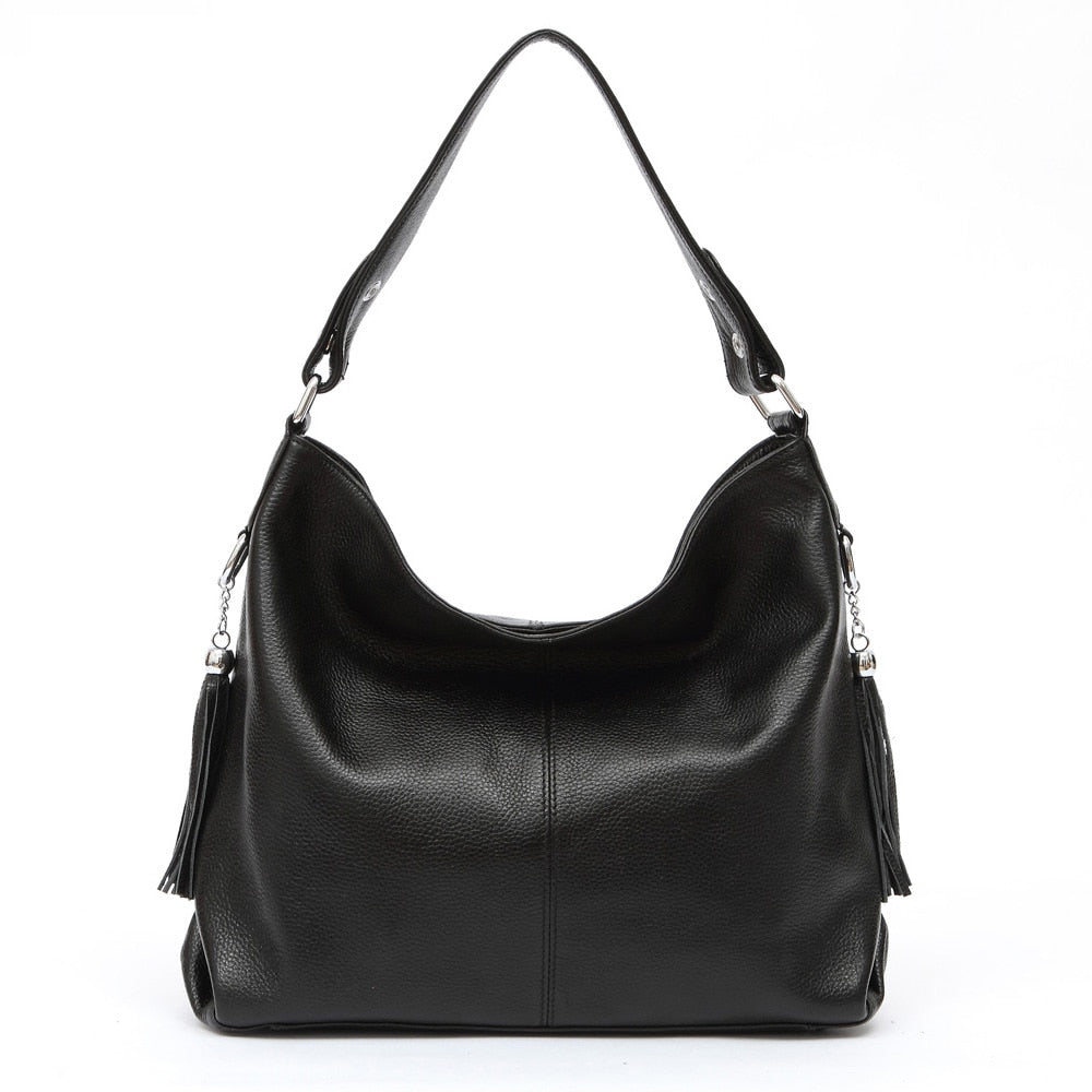 Grand Sac Besace Bandoulière Femme Noir  