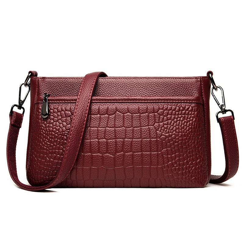 Petit Sac Besace Femme Bordeaux 1 