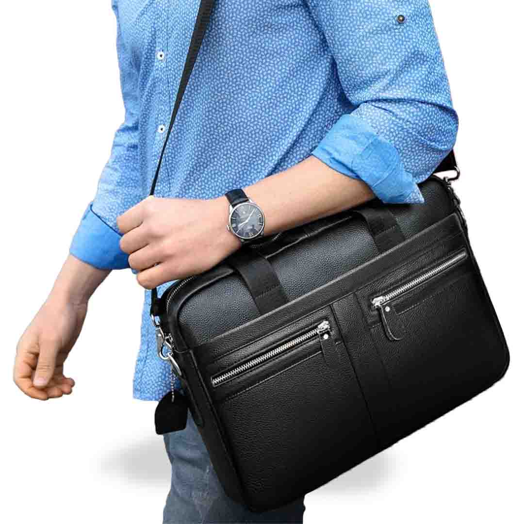 Le Sac Bandoulière en Cuir Homme DivineBandouliere